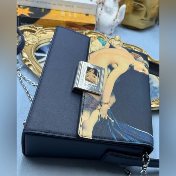 🆕 A. CLOUD x LOUVRE MUSEUM 🧿 NWT "La Grande Odalisque" by Ingres Handbag - Picture 10 of 16